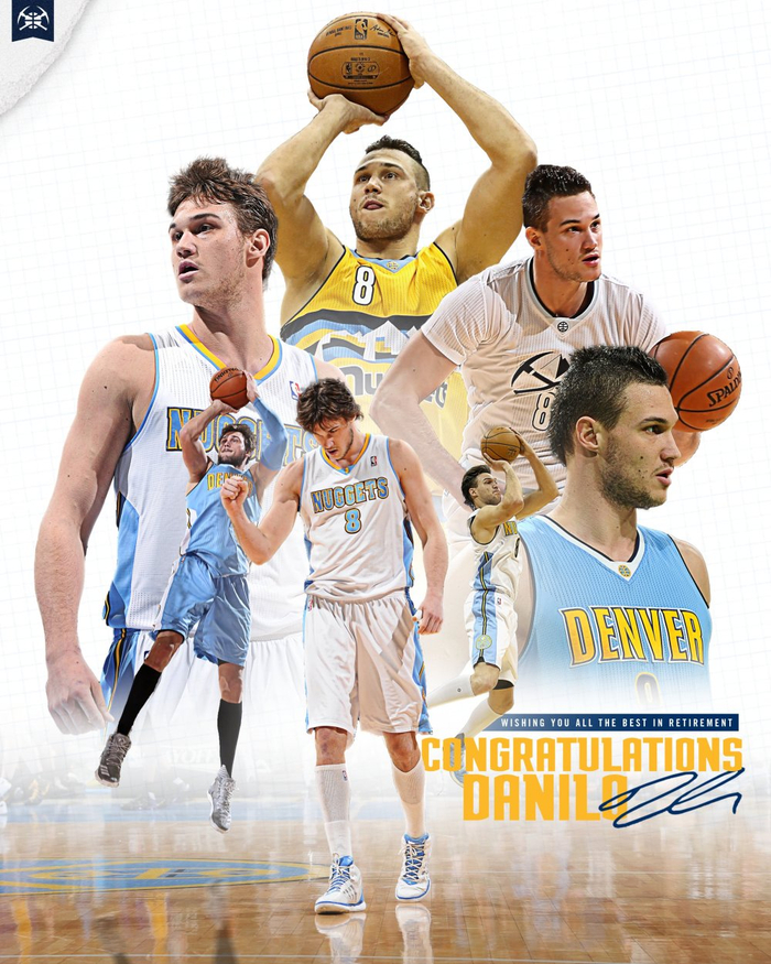 掘金队老将宣布退役，结束辉煌篮球生涯的简单介绍